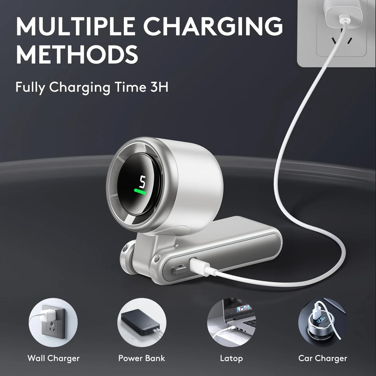 TornadoClip Ultra™ - Portable Mini Fan